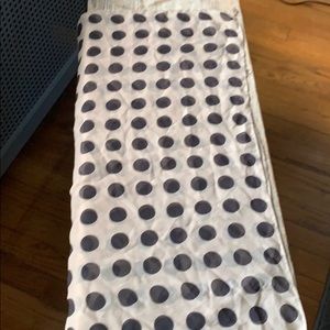 Polka dot scarf